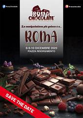 A natale torna la festa del cioccolato di roma 2023. romachocolate, dall' 8 al 10 dicembre